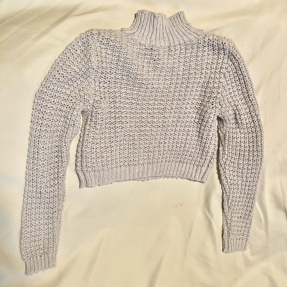 FOREVER 21- crop knit sweater